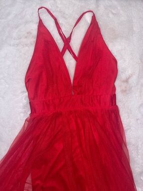 Red Maxi Dress